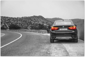 Poszterek 120x80 Bmw fekete X6