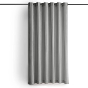 Szürke bársony dimout (részleges sötétítő) függöny 200x225 cm Velto – Filumi