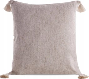 Boho párnahuzat Levi 45x45cm krém bézs