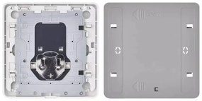 Kapcsoló 4-gombos GoSmart 1xCR2430 Tuya fehér