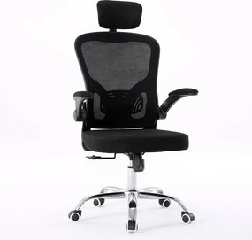 Forgó irodai szék, Dory, szövet, fekete