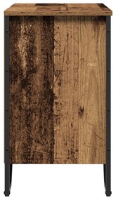Fürdőszoba mosdókagyló szekrény Régi Fa 60x35x60 cm Mérnöki Fa