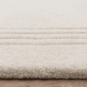 Elefántcsont színű kézi szövésű gyapjú szőnyeg 200x290 cm Orlo Ivory – Asiatic Carpets