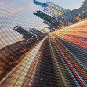 Kép - A nagyváros útja (90x60 cm)