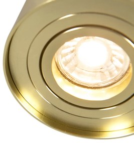 Spotlámpa arany/réz színben dönthető és forgatható - Rondoo up