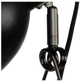 Lucide 45987/01/30 - Csipeszes lámpa MOYS 1xE27/40W/230V fekete