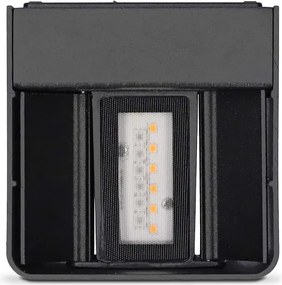 Nedis ZBLOW10RGBW - LED RGBW dimmelhető kültéri lámpa LED/12W/230V IP65 Wi-Fi Tuya fekete