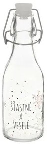 Orion Palack zárókapoccsal Vločka piros, 0,16 l, 160 ml