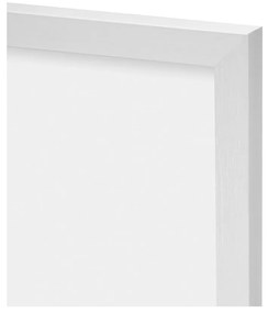 Fehér műanyag fali képkeret 50x20 cm