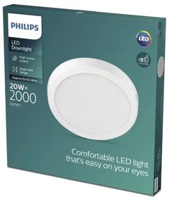 Philips - LED Mennyezeti lámpa MAGNEOS LED/20W/230V 2700K fehér