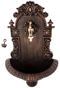 Spiritual alumínium mosdó, 38 x 61 x 19 cm