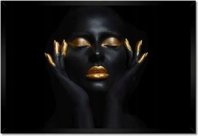 Poszterek keretben 60x40 Arany meditáció