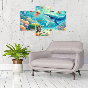 Kép - A világ a víz alatt (90x60 cm)