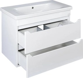 TMP SHARP 65 fali fürdőszobabútor - Sanovit SOFT - 13065 mosdóval - 65 x 45,5 cm