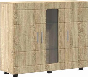 vidaXL Fából Készült Szekrény Sonoma tölgy 88,5 x 30,5 x 73 cm Faanyag