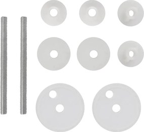 2 db porcelán mintájú MDF WC ülőke
