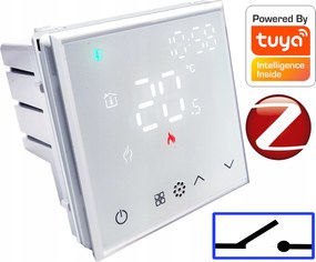Termosztát Fűtésvezérlő kazánhoz ZigBee Tuya Rtx Sh