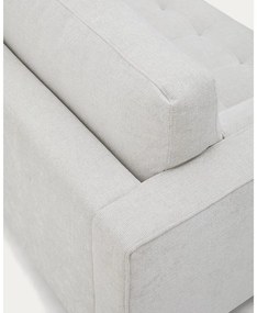 Szürkésbézs zsenília kanapé 222 cm Debra – Kave Home