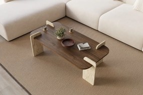 Leapiri - Walnut, Travertine