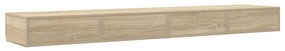 Ágytartók Sonoma tölgy 180x36,5x16,5 cm F MDF
