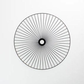 Brilagi - LED felületre szerelhető csillár CERIA WIRE 1xE27/40W/230V, átm. 60 cm, fekete