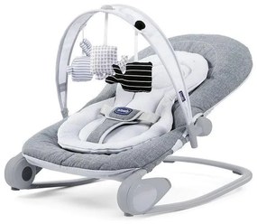 Chicco - Baba ringató HOOPLA szürke/fehér