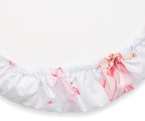 Pamut babakocsihoz való lepedő pamut New Baby Tündér 35x75cm