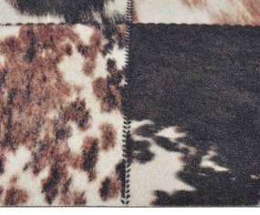 mosható állatbőr mintás bársony konyhaszőnyeg 45 x 150 cm