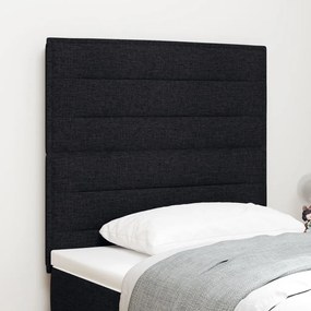 Fejtámla vonalak dizájn Fekete 80 cm Szövet