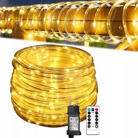 Lámpák Szalag Tömlő 300Led Fényes Kerti Kültéri Vízálló Meleg 30M