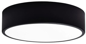 Temar Fürdőszobai mennyezeti lámpa CLEO 2xE27/24W/230V á. 30 cm fekete IP54 5907623619815