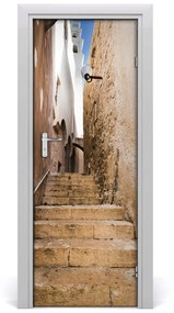 Fotótapéta ajtóra utcák Izrael 75x205 cm