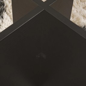 Vetrino Wood Black dohányzóasztal