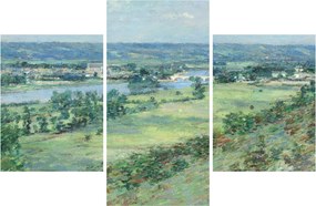 Kép - Theodore Robinson, The Valley of the Seine, From the Hills of Giverny, reprodukciók (90x60 cm)