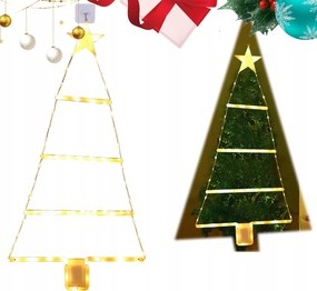 Karácsonyfadísz Led meleg szín 93 cm