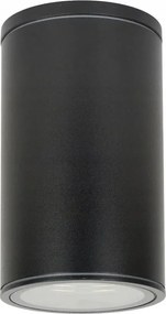 Mennyezeti spot lámpa fekete kerek cső 17 cm IP54 Su-ma