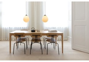 Fekete-fehér lámpabúra ø 27 cm Around the World Medium – UMAGE