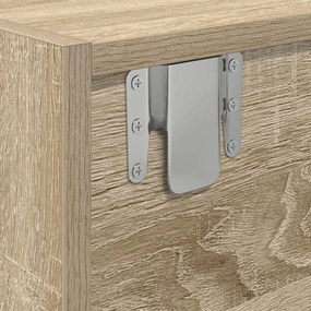 TV Szekrény Sonoma Tölgy 100x31x25,5 cm Mérnöki Fa