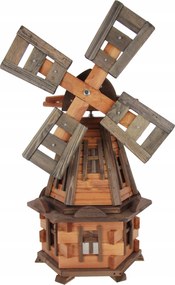 Kerti szélmalom fából Szélmalmok 85cm 3 féle