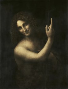 Reprodukció St. John the Baptist, 1513-16, Leonardo da Vinci