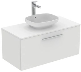 Natúr színű mosdókagyló alatti pult tölgyfa dekorral 60x51 cm i.Life B – Ideal Standard