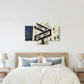 Kép - New York ONE WAY (90x60 cm)
