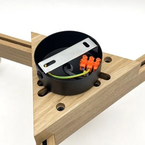 Brilagi - LED  Felületre szerelhető csillár  ANTHONY 3xE14/40W/230V tölgy