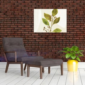 Üveg kép - Akvarell ág N⁰1 (70x50 cm)