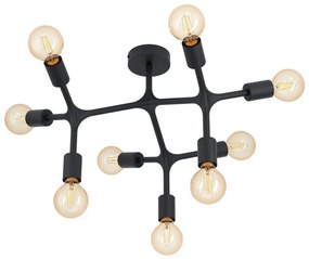 Eglo 98318 - Csillár BOCADELLA 9xE27/60W/230V 98318