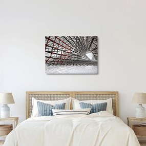 Egy vasszerkezet képe (üvegen) (70x50 cm)