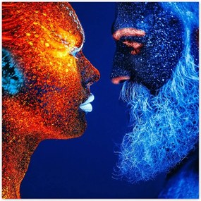 Poszterek 70x70 Jégvarázs Szerelem