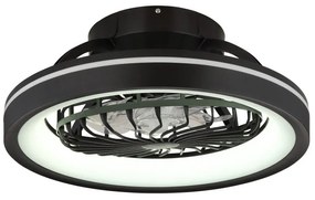 Globo Deanne 03665 távirányítós mennyezeti ventilátoros lámpa, 40W+6W RGB LED, 2700K-6500K+RGB, 2400 lm
