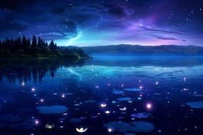 Poszter 91,5x61cm Fényfüzérek suttogása