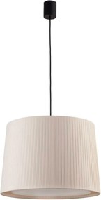 Faro Samba függeszték, fekete/bézs, E27, magasság 5 m, dizájn